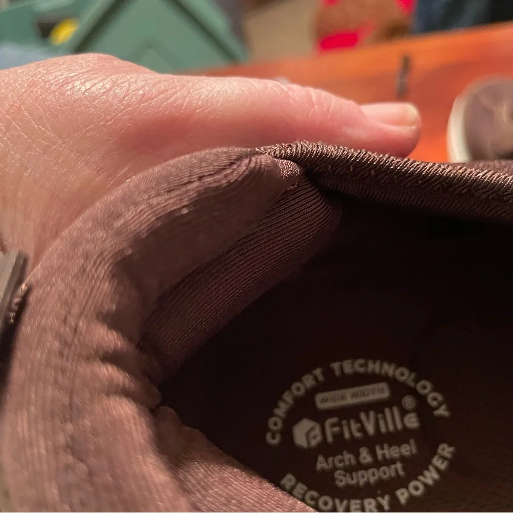 Men's Brown Slip-On Shoes - Picture 4 of 5